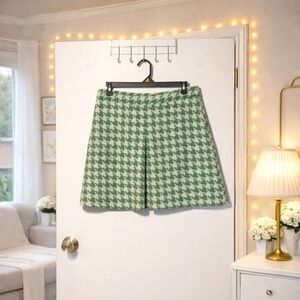 ✨Paul & Joe Wool Blend Houndstooth Mini Skirt Size 5